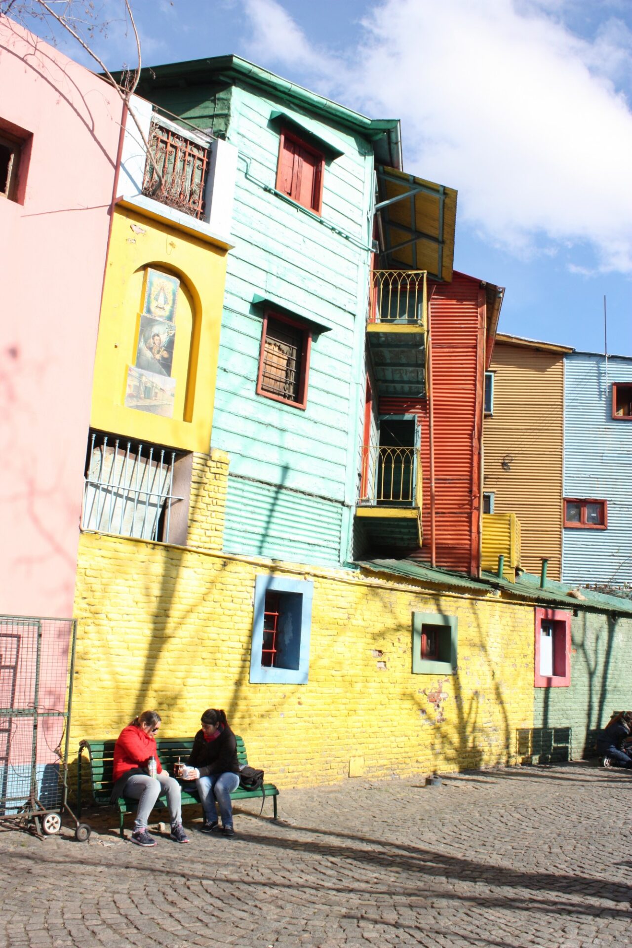 Colorful buildings in La Boca